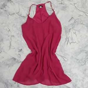 Venus double layer slip with gold metal accents